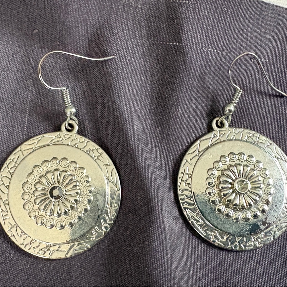Elegant Silver Dangle Earrings